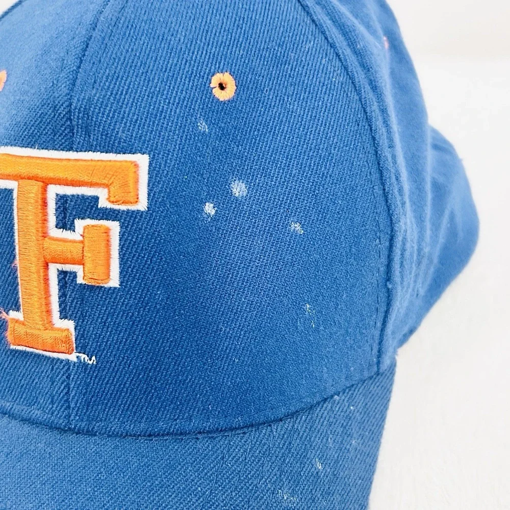 Zephyr Florida Gators F Logo Stretch Flex Hat Cap L/XL‎ Blue NCAA College